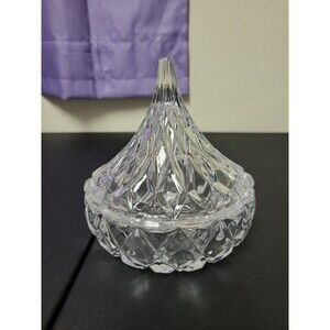 Hershey's Kisses Crystal Covered Candy Dish